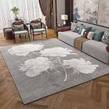 Detachable Graphene Electric Heating Carpet, Electric Warming Carpet with Timer, Portable Heating Yoga Mat for Gym, Yoga Room, Basement, RV(A,150 * 200CM)