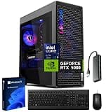 Lenovo Legion Tower 7i Gen 10 Gaming Desktop PC, RTX 5080 16GB GDDR7, Intel Core Ultra 9 285K, 64GB DDR5 5600MT/s, 8TB SSD, Legion Coldfront Cooling, Windows 11 Pro, KB & Mouse
