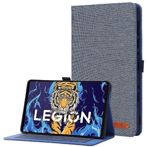 Tablet Travel Compatible with Lenovo Legion Y700 8.8 Inch Folding Case with Protective Fabric Stand Printing Auto Wake Sleep with Slot Compatible with