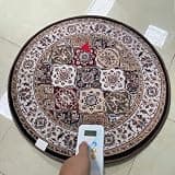 Dalumian Graphene Electric Heating Carpet, Electric Heated Rug w/Adjustable Temperature & Timer, Electric Heated Foot Warmers for Office, Home (47.24 * 47.24in)