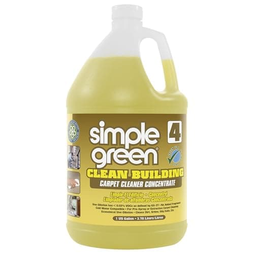 Simple Green 11201 Clean Building Carpet Concentrate Cleaner, 1 Gallon Bottle