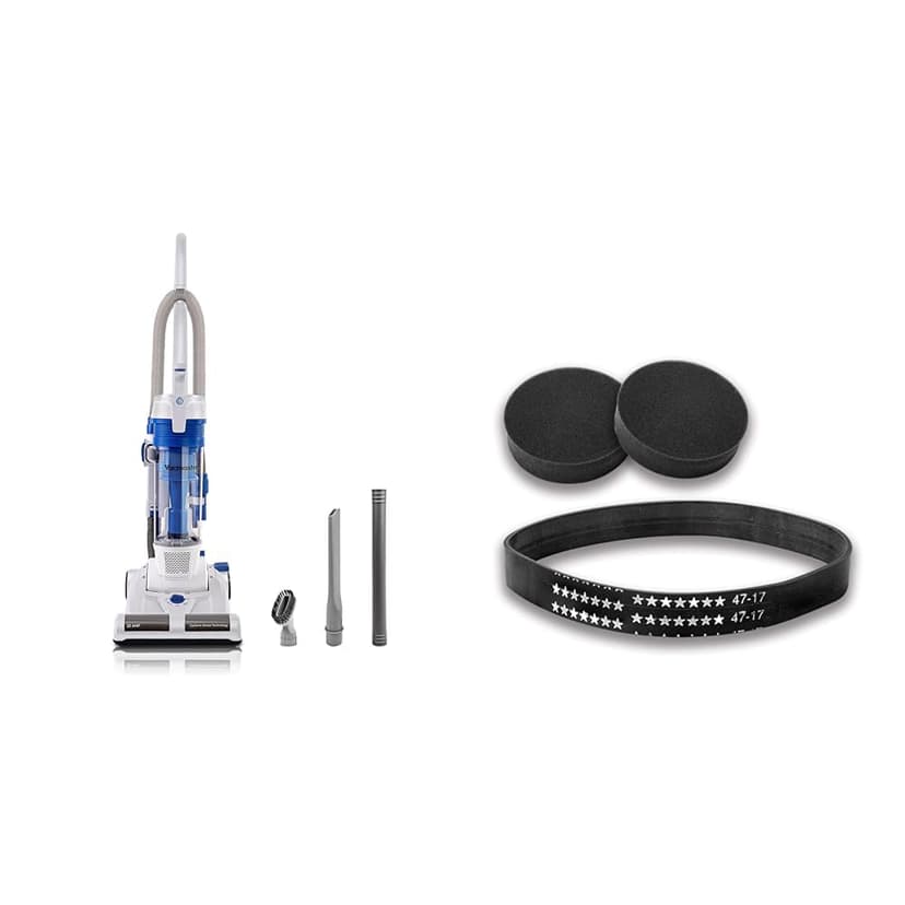Vacmaster Upright Vacuum Cleaner Power Suction Bagless Vacuum Cleaner 2 Premium Foam Filters & 1 Vacuum Belt