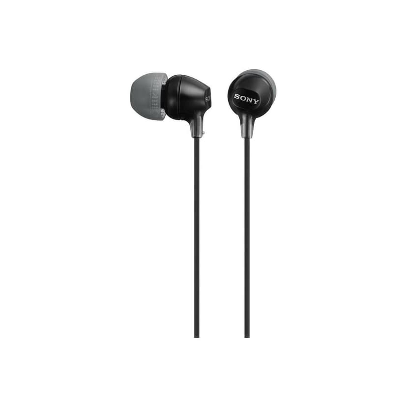 Sony MDREX15LP in-Ear Earbud Headphones, Black, Model Number: MDREX15LP/B