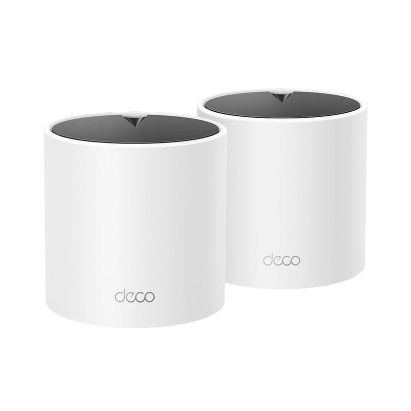 TP-Link Deco X15 Dual-Band AX1500 WiFi 6 Mesh Wi-Fi System | Replaces Routers and Extenders | Covers up to 3,900 sq.ft. | 2 Gigabit Ports per Unit, Supports Ethernet Backhaul, 2-Pack