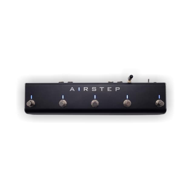 XSONIC Airstep Smart Multi Controller with MIDI, HID, 5 Footswitch, 2 Expression Pedal In, 300H Playtime, Support HX Stomp, Quad Cortex, DAW, Plugin, Youtube Video, Page, Atem, Hands Free Controller