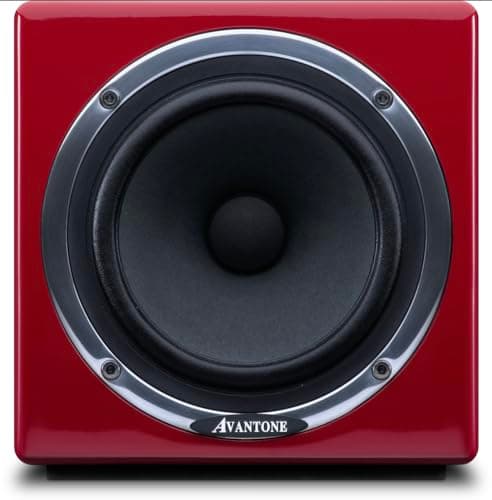Avantone Pro Active MixCube 5.25 Inches Powered Studio Monitor - Red, Each