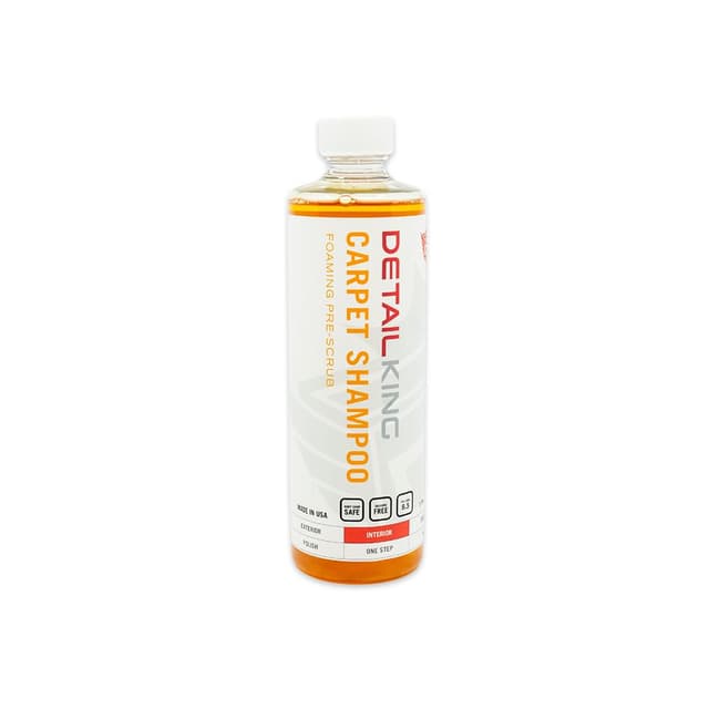 Detail King Automotive Carpet Shampoo & Car Upholstery Cleaner - Auto Detailing Carpet Cleaner For Car Interior - 16oz