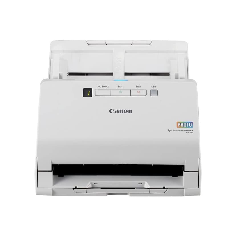 Canon imageFORMULA RS40 - Photo and Document Scanner, Auto Document Feeder, Windows and Mac, Scans Old and New Photos in Varying Sizes, USB Interface
