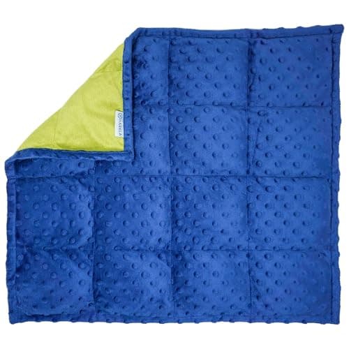 Harkla Weighted Lap Pad for Kids (Deep Blue)