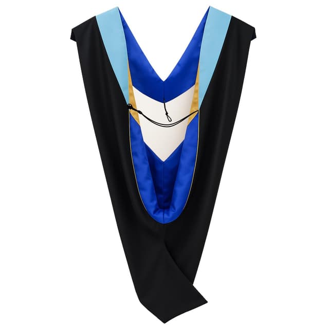 CLERKMANS Unisex Graduation Hood for Bachelors & Masters Degree -University Academic Hood