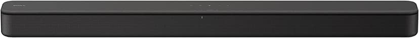 Sony S100F 2.0ch Soundbar with Bass Reflex Speaker, Integrated Tweeter and Bluetooth, (HTS100F), easy setup, compact, home office use with clear sound black