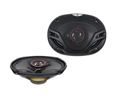 Alphasonik AS29 Loudspeakers 1 Pair of 6X9 500W Max 3-Way Speakers 4 Ohms Premium Quality Audio Door Speakers for Car or Truck Stereo Sound System