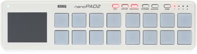 Korg nanoPAD2 Slim-Line USB MIDI Pads - White