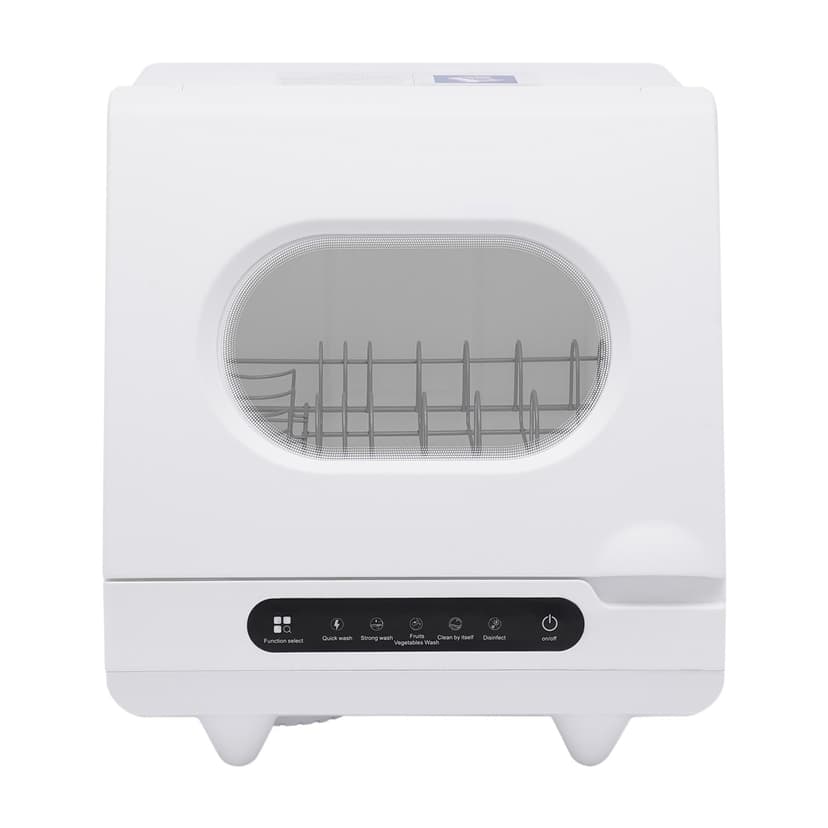 1200W Countertop Dishwasher with 5L Built-In Water Tank Mini Dish Washer with 5 Washing Programs and 360° Dual Spray,Tank Leak Proof Drying,Compact & Convenient Mini Dishwasher for Kitchen,Office,RV