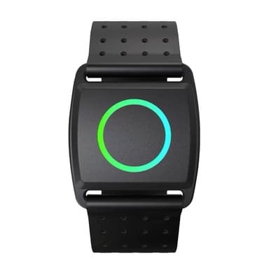 EZON Heart Rate Monitor C022Pro,Bluetooth& ANT+ Heart Rate Monitor Armband with HR Zone LED Indicator,Optical HRM Sensor for Running Cycling Gym,Compatible with Peloton/Wahoo/Polar/Strava