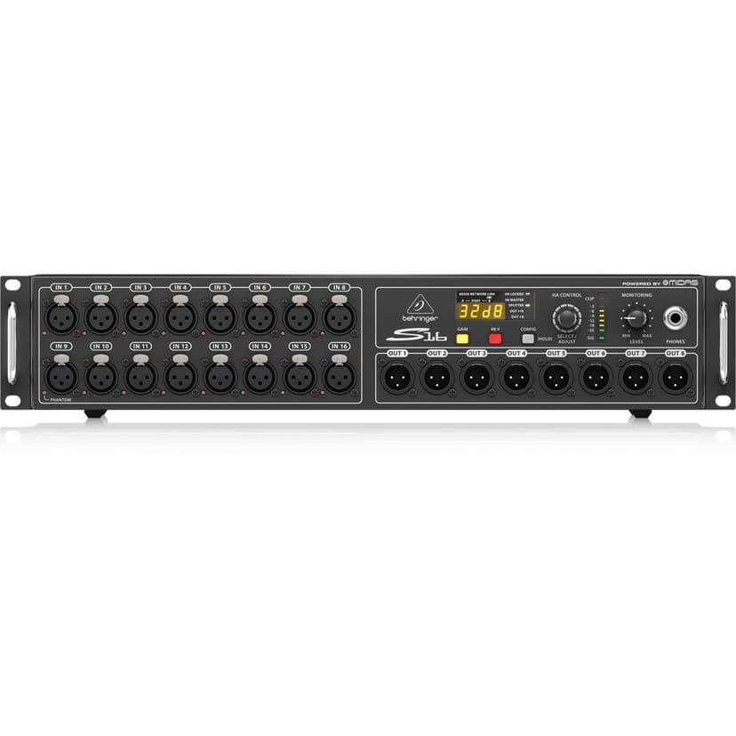 Behringer S16 16-Channel Digital Snake Black