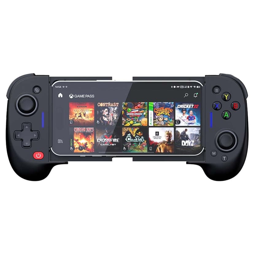 ShanWan Mobile Game Controller for iPhone and Android with Upgrade Design, Phone Case Support, PS Remote Play, Xbox Cloud, Steam Link, GeForce NOW, MFi Arcade Games