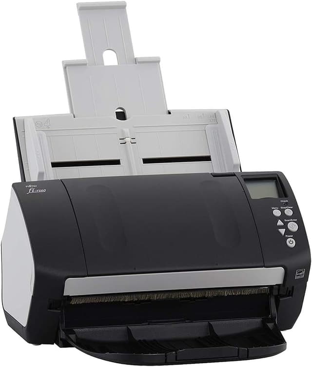 Fujitsu FI-7160 - Document Scanner - Duplex - 8.5 inx14 in - 600 DPIx600 DPI - UP to 60 PPM (Mono)/UP to 60 PPM (Color) - ADF (80 Sheets) - UP to 4000 SCANS PER Day - USB 3.0 (Renewed)