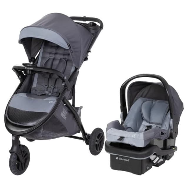 Baby Trend Tango™ 3 All-Terrain Stroller Travel System with EZ-Lift™ Plus Infant Car Seat, Ultra Grey