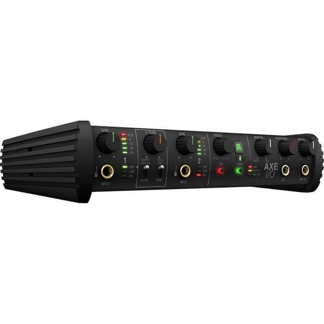 IK Multimedia AXE I/O premium 2-in 5-out 24-bit, 192 kHz USB audio interface for Mac/PC with advanced guitar tone shaping, Hi-Z re-amp out and massive AmpliTube and TONEX software bundle