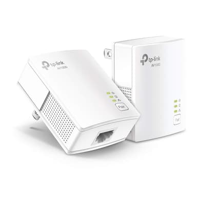 TP-Link AV1000 Powerline Ethernet Adapter KIT - Gigabit Port, Plug Pair &Play, Ethernet Over Power, Nano Size, Power Saving Mode, Network Adapter, Free Expert Help (TL-PA7017 KIT)