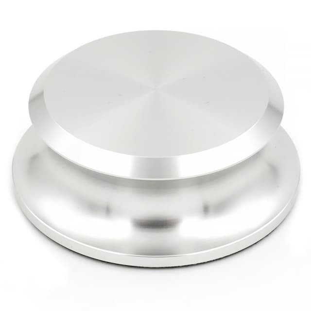 Menesia Record Weight Stabilizer, Turntable and Vinyl Record Weight, Premium Vinyl Stabilizer for Superior Sound (Silvery)