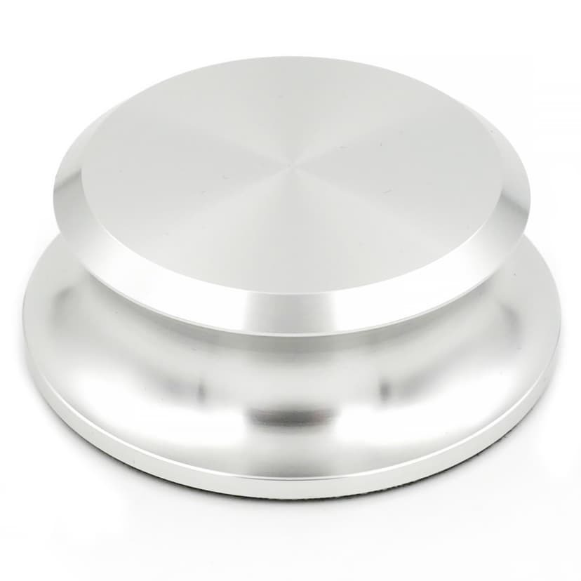 Menesia Record Weight Stabilizer, Turntable and Vinyl Record Weight, Premium Vinyl Stabilizer for Superior Sound (Silvery)