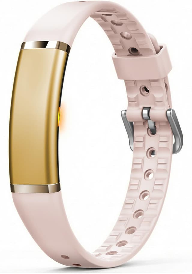 FITVII Ultra Slim Fitness Tracker Wristband, Health and Fitness Wearable with 24/7 Heart Rate, Blood Pressure and HRV Sleep Monitor, Subscription Free Activity Tracker for Android & iPhone