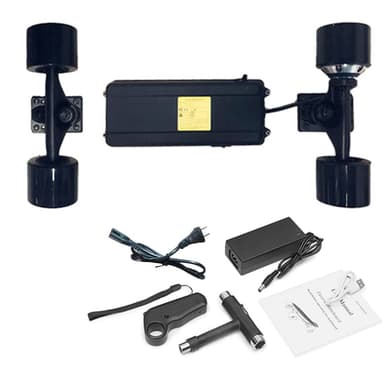 XURUYI RC Electric Skate-Board DIY Modification Kit, 15KM/H Max, 10KM Range, Battery Box (Without Board) for Entry-Level Skateboard Modification for Adults & Beginners (2.2AH Single-Drive Version)