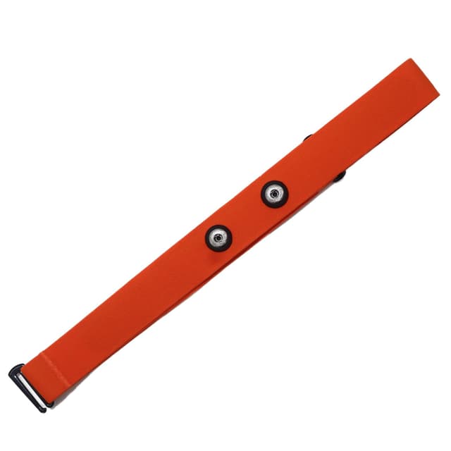 Polar H10 H9 H7 Chest Strap Replacement - Adjustable Soft HRM Strap Compatible with Polar Heart Rate Sensor (Orange)