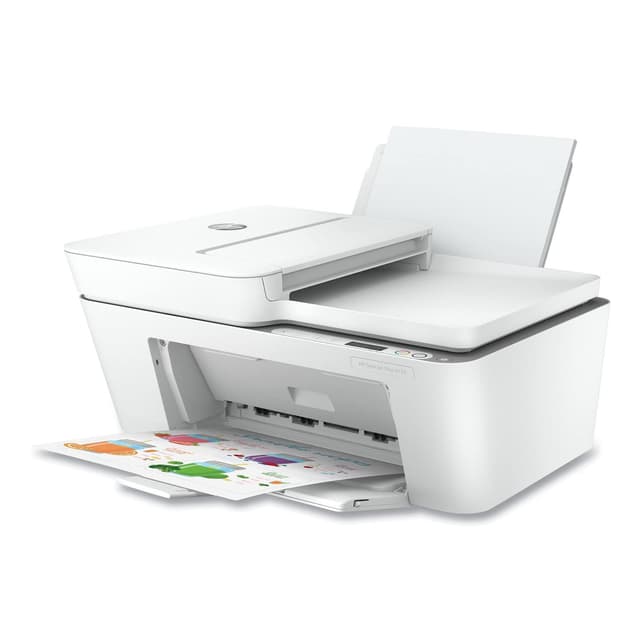 HP DeskJet Plus 4155 Wireless All-in-One Printer, Mobile Print, Scan & Copy, Instant Ink Ready, Auto Document Feeder, Works with Alexa (3XV13A)