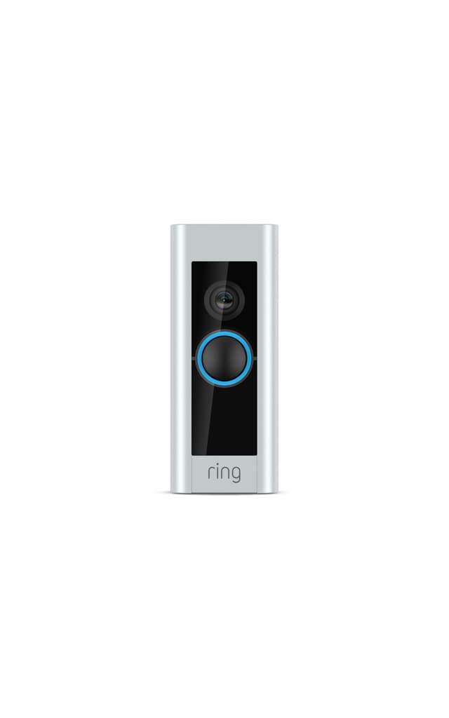 Like-New Ring Wired Doorbell Plus (Video Doorbell Pro) – Upgraded, with added security features and a sleek design (existing doorbell wiring required)