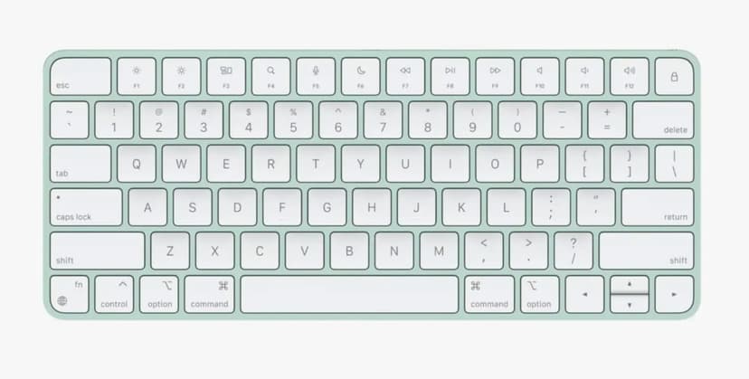 Apple Magic Keyboard - Green (QWERTY English) (Renewed)