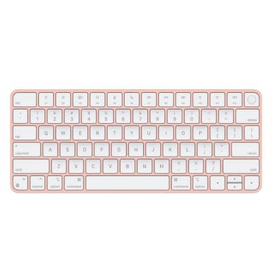 Apple Magic Keyboard with Touch ID for Mac Models with Apple Silicon (QWERTY English) Pink (Renewed)