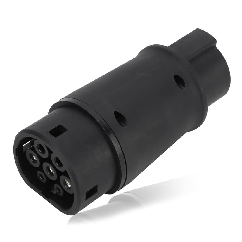 EV Charging Adapter, Type 1 to Type 2 EV Connector Electric Vehicles Charging Adapter IP54 16A 32A 240V Universal