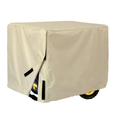 Porch Shield Waterproof Universal Generator Cover 26 x 20 x 20 inch, for Most Generators 3000-5000 Watt, Light Tan