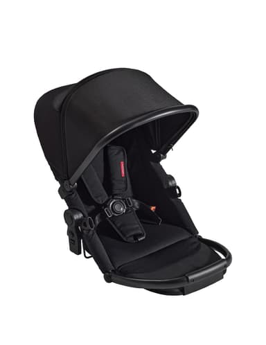 Momcozy ChangeGo Baby Stroller Second Seat Only | Extra Seat Attachment for ChangeGo Stroller | Adjustable Reclining Seat, Extendable UPF50+ Canopy, Leather Bumper Bar, 5-Point Harness