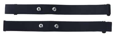 Rich Green Valley Heart Rate Monitor Chest Strap Compatible with Polar H10 H9 H7 H1 Wahoo Tickr Garmin HRM CooSpo,Black M-XXL