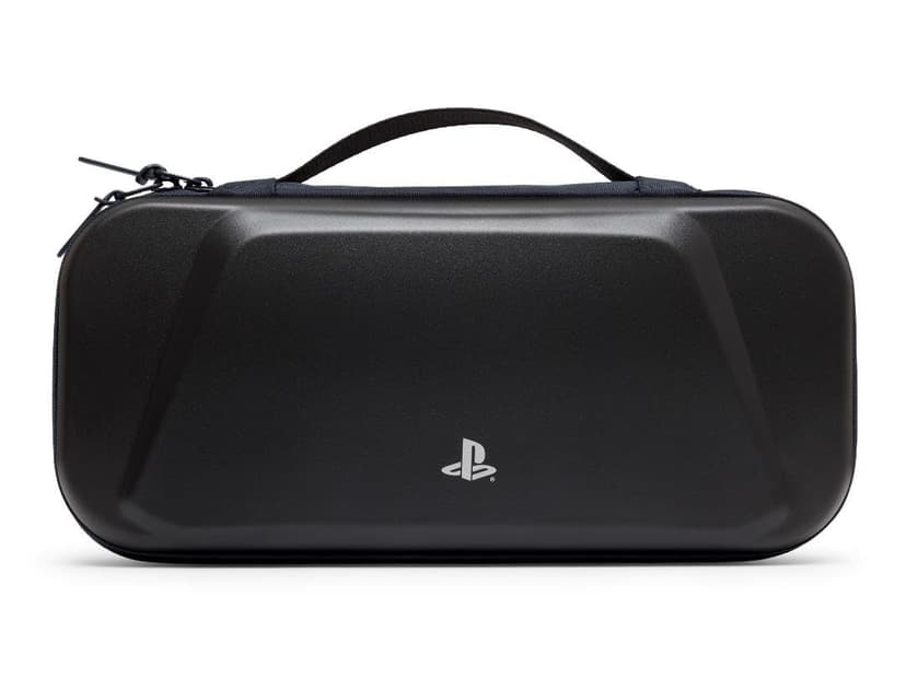 PowerA Protection Case for PlayStation Portal Remote Player - Black, durable, storage, protective case, charging cable pass-through, screen protection, officially licensed