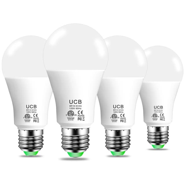 UCB Alexa Light Bulb 130W Equivalent, Smart Light Bulbs Warm White to Daylight Tunable, A19 E26 Bluetooth LED Bulbs Work with Alexa Only for Bedroom Kitchen Living Office No WiFi Required 4 Pack