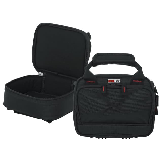 Gator Cases Padded Nylon Mixer/Gear Carry Bag, 8.25" x 6.25" x 2.75" (G-MIXERBAG-0608)