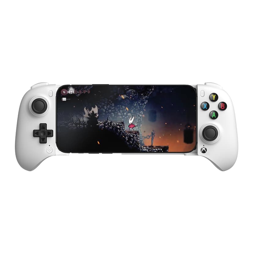 8Bitdo Ultimate Mobile Gaming Controller for iPhone, Apple, Android & Xbox Cloud Gaming, Bluetooth Gamepad with Hall Effect Joysticks, 2 Pro Back Buttons, Officially Licensed (White)