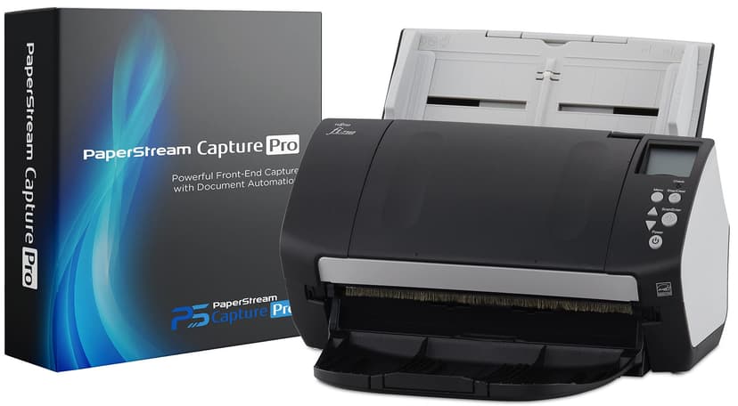 Fujitsu fi-7160 Deluxe Professional Desktop Color Duplex Document Scanner with Paperstream Capture Pro