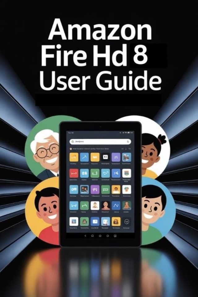 Amazon Fire HD 8 Tablet User Manual: Complete Illustrated User Guide for Seniors, Beginners with Pictures, Tips, and Easy Instructions — Includes ... (AMAZON FIRE HD TABLETS UNOFFICIAL GUIDE)