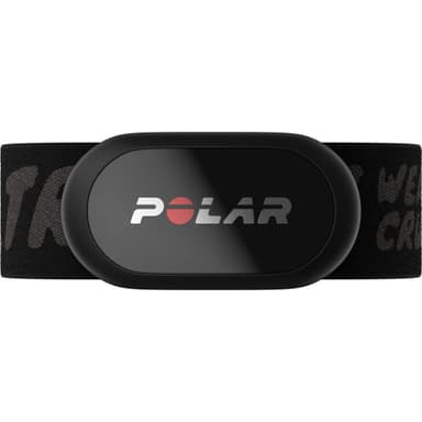Polar H10 Heart Rate Monitor Chest Strap - ANT + Bluetooth, Waterproof HR Sensor for Men and Women, Black Crush, M-XXL