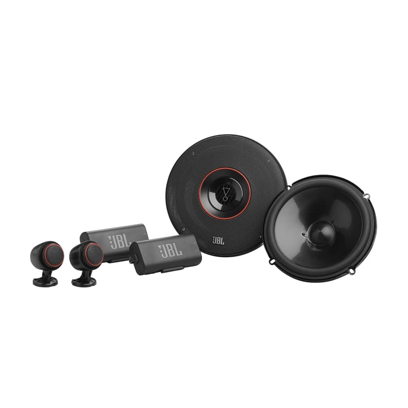 JBL Club 64CTP - 6-1/2" (160mm) Two-Way Component Speaker System with Tweeter Pod, 70W RMS, 210W Peak, Sensitivity (@ 2.83V): 92dB, Frequency Response: 55Hz – 20kHz, 3.0 ohms