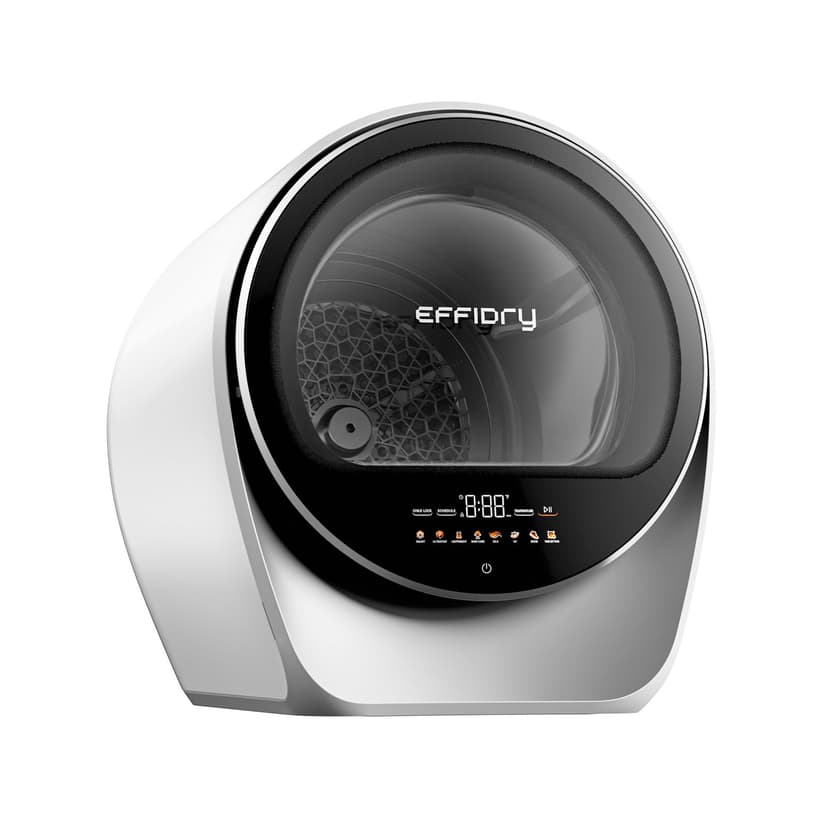 Effidry S3 Compact Clothes Dryer 1.0 cu.ft Capacity 110V 1050W Portable Dryers Machine with Stainless Steel Drum 8 Drying Mode for Small Spaces,Apartments dorm Mini electric secadora portatil de ropa