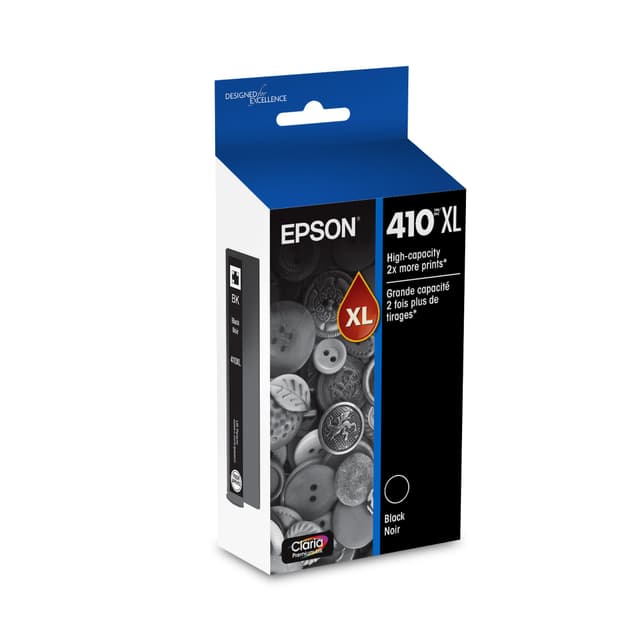 EPSON 410 Claria Premium Ink High Capacity (T410XL020) Works with Expression XP-530, 630, 640, 7100, 830