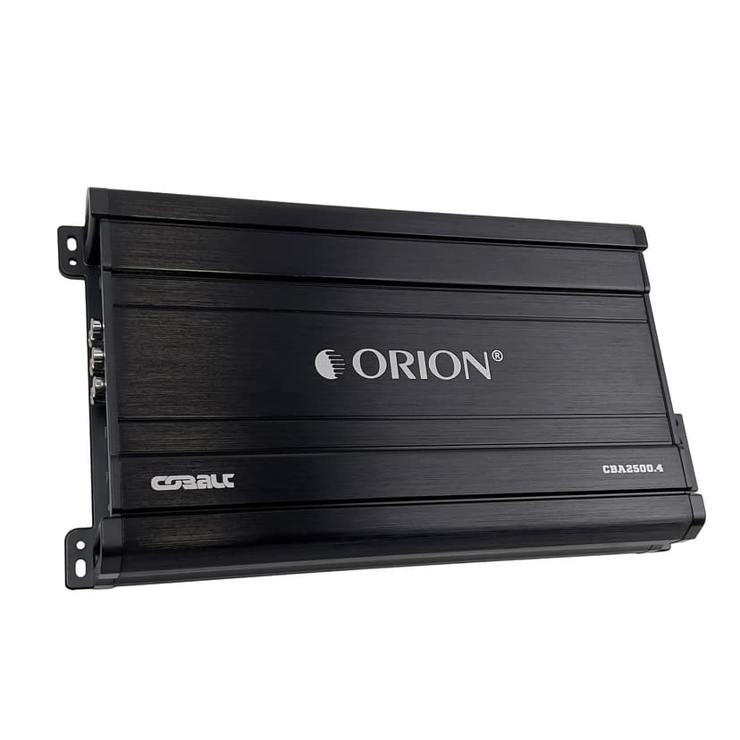 Orion Cobalt Series CBA2500.4 High Efficiency 4-Channel Class A/B Amplifier for Car Audio Stereo – 2500W High Output, 2/4 Ohm Stable, Adjustable Low/High Pass, Bass Boost, MOSFET Power Supply