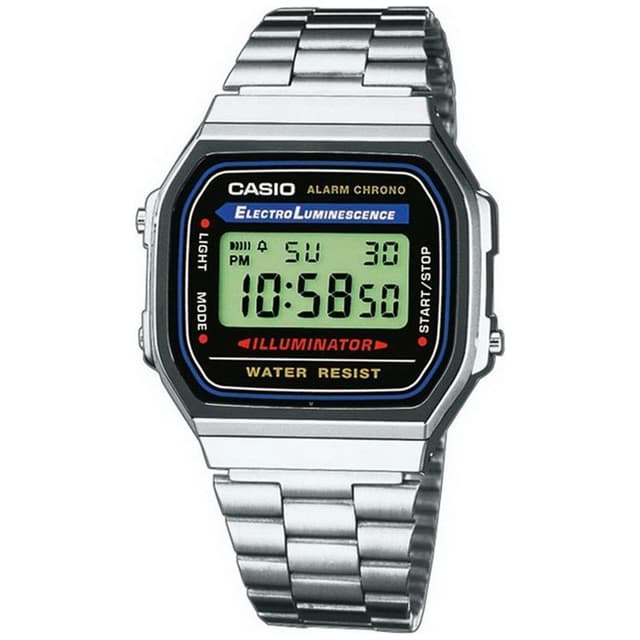 Casio Men's Vintage A168WA-1 Electro Luminescence Watch